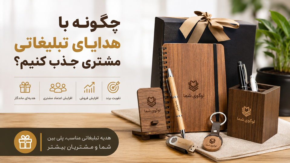 چگونه با هدایای تبلیغاتی مشتری جذب کنیم؟