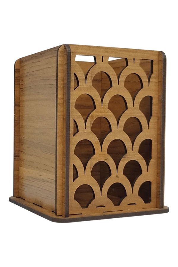 جاقلمی چوبی هلیا مدل رادمان 