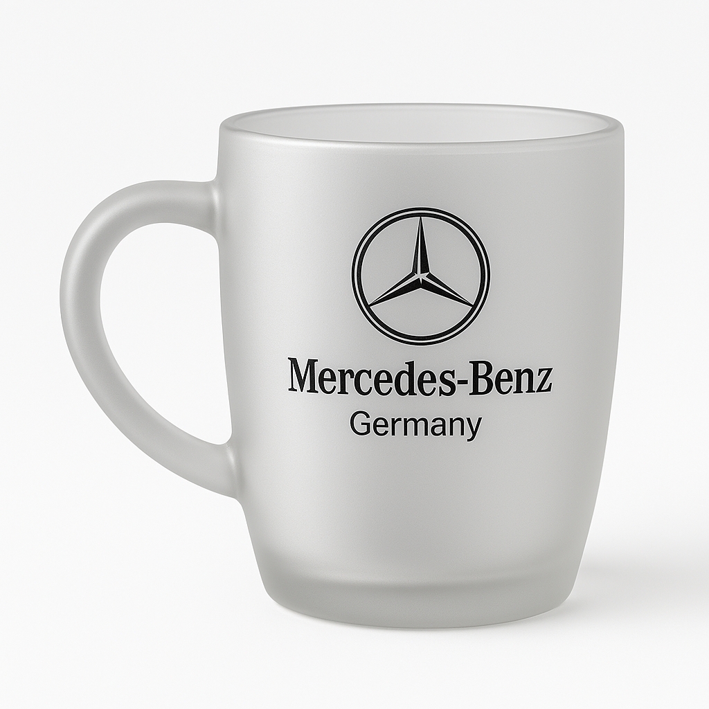 لیوان شیشه ای مات تبلیغاتی کد 105