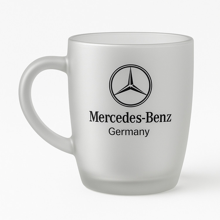 لیوان شیشه ای مات تبلیغاتی کد 105