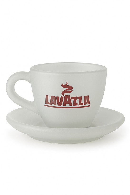 فنجان و نعلبکی تبلیغاتی شیشه ای مات کد 310