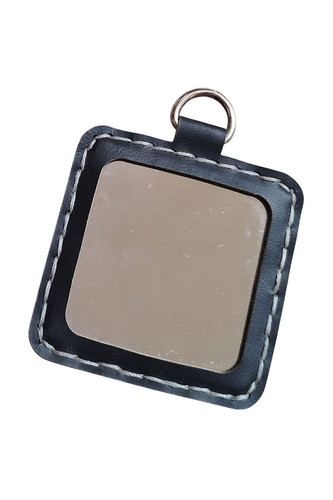 آینه تبلیغاتی چرمی دست دوز هلیا