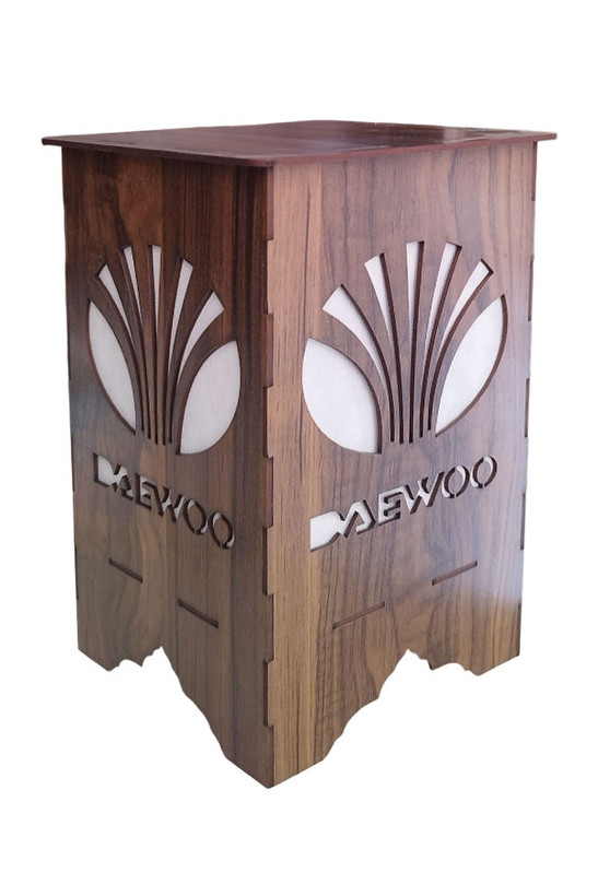 آباژور چوبی تبلیغاتی هلیاگیفت