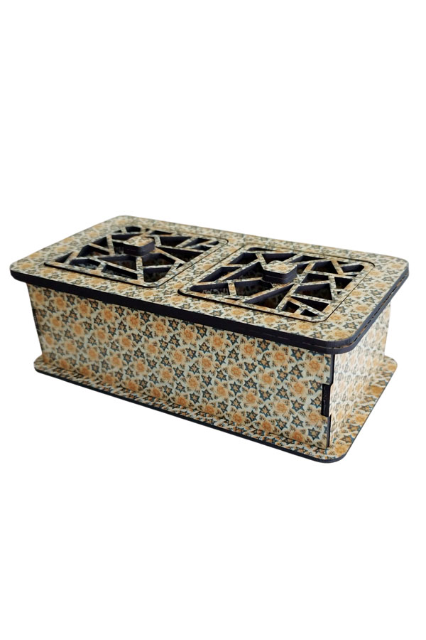 جعبه پذیرایی دوخانه هلیاگیفت مدل برنا