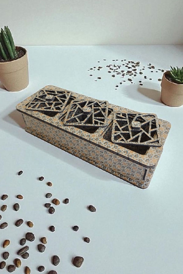 جعبه پذیرایی 3خانه تبلیغاتی هلیاگیفت طرح نیما