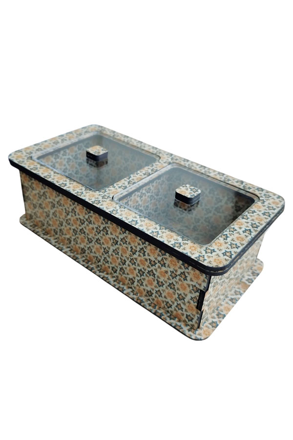 جعبه پذیرایی تبلیغاتی دوخانه هلیا گیفت مدل فراز