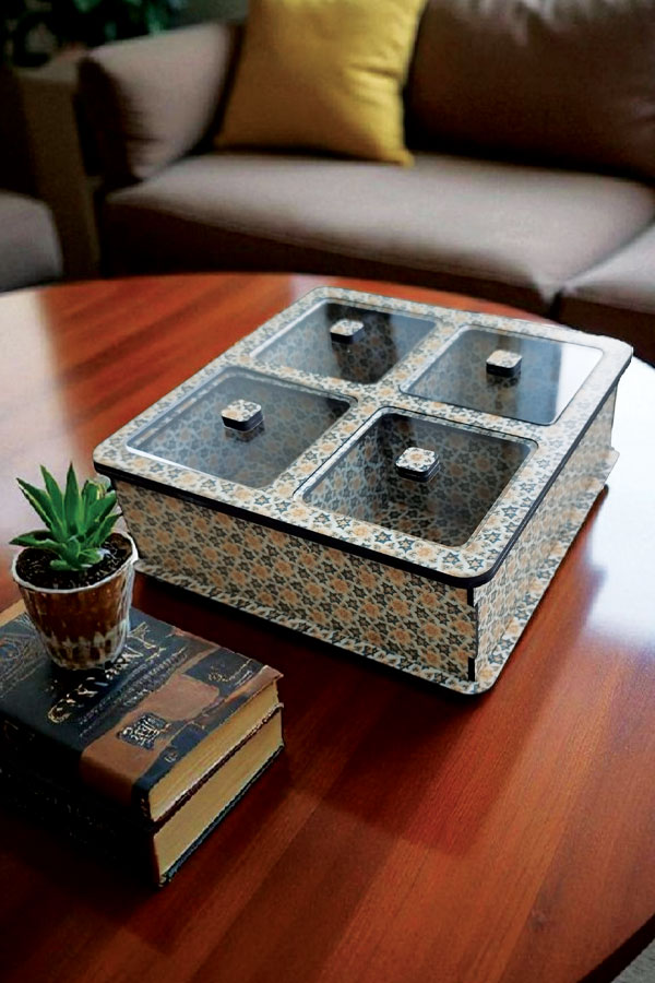 جعبه پذیرایی تبلیغاتی هلیاگیفت مدل کمند