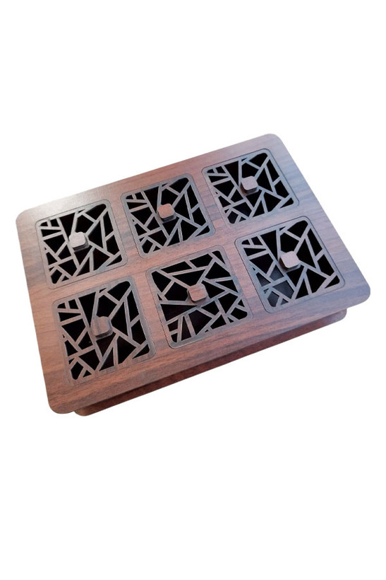 جعبه پذیرایی تبلیغاتی شش خانه هلیاگیفت مدل اشکان