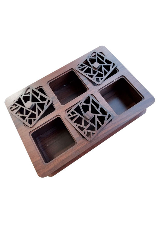 جعبه پذیرایی تبلیغاتی شش خانه هلیاگیفت مدل اشکان