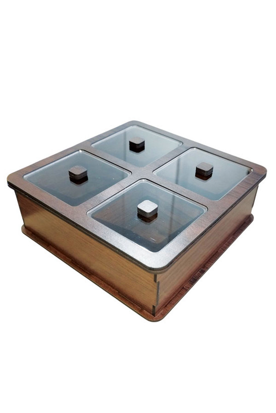 جعبه پذیرایی تبلیغاتی 4خانه هلیاگیفت مدل آرسان