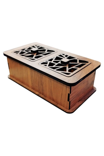 جعبه پذیرایی تبلیغاتی دوخانه هلیاگیفت مدل هومان