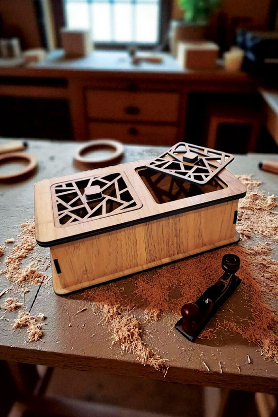 جعبه پذیرایی تبلیغاتی دوخانه هلیاگیفت مدل هومان