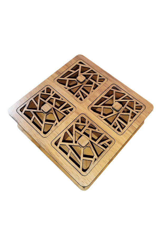 جعبه پذیرایی تبلیغاتی 4خانه هلیا گیفت مدل رامان