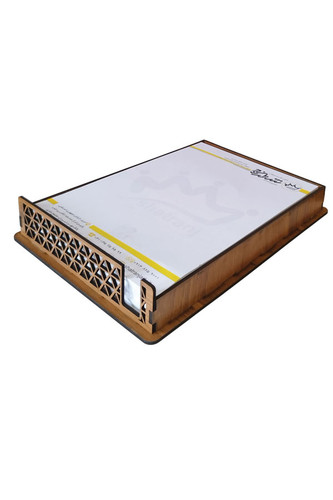 جاسربرگی چوبی هلیاگیفت مدل زهیر